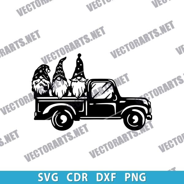 Christmas Gnomes DXF Files