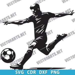 Football Player DXF File