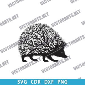 Tree Hedgehog DXF File