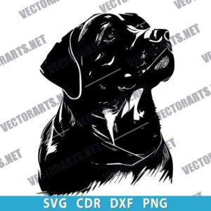 Rottweiler & DXF File Image