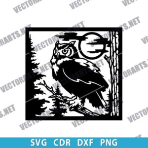 Owl DXF File