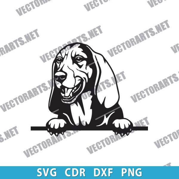 Basset Hound CNC DXF File